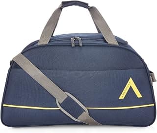 Aristocrat Cadet 52Cm Polyester Cabin Luggage Navy Blue Duffle Bag, 28 Cms