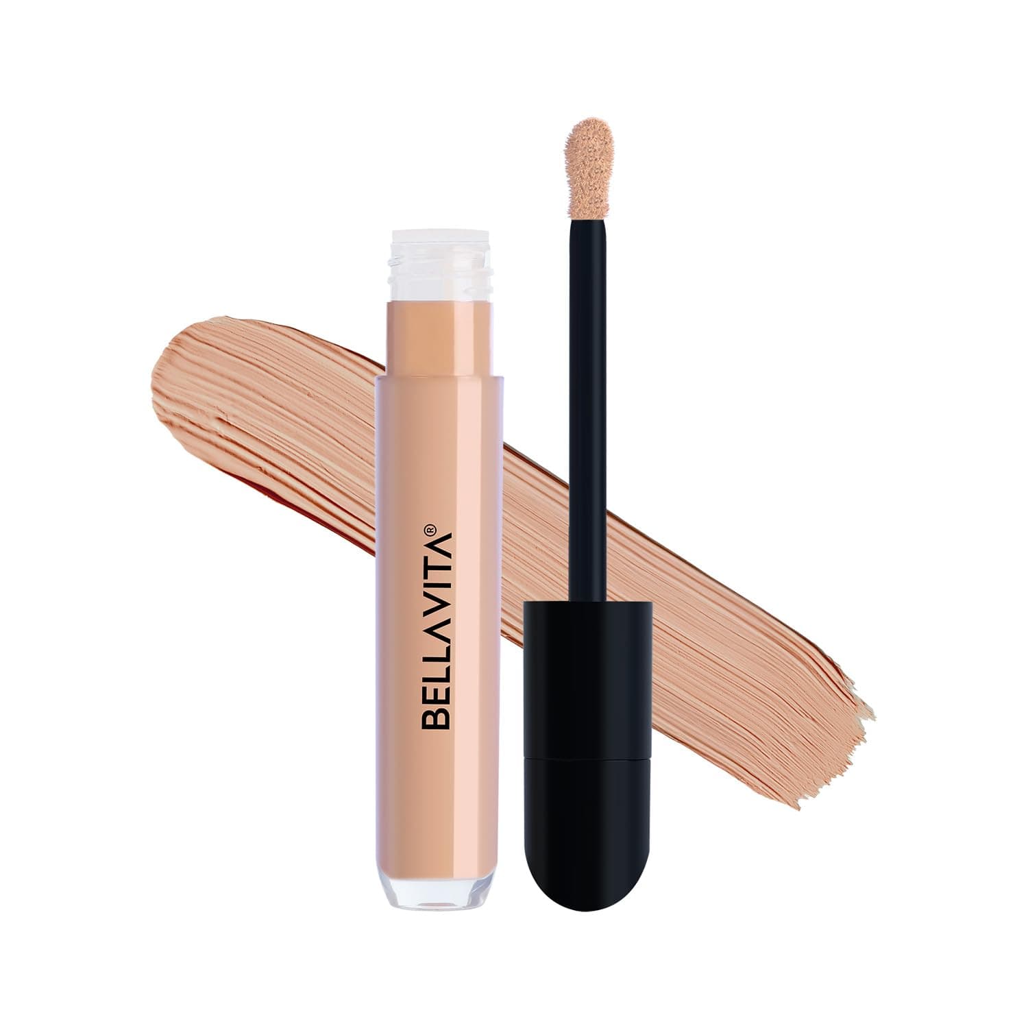 BELLAVITA Hydmatte FX - Magic Concealer with SPF 20 and PA ++++ with Full Coverage | Infused with Hyaluronic Acid & Niacinamide | Water & Transfer Resistant | Smooth Finish| Warm Nude | 6gm