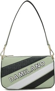 Da Milano Women's Leather Shoulder Bag - Mint