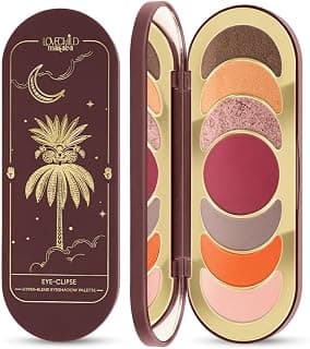 Lovechild Masaba Hyper-Blend Eyeshadow Palette,7-In-1 Matte & Shimmer Colors(Star Rush),Intense Pigment,Blendable,Infused With Vitamin E & Jojoba Oil,Travel Friendly Eye Makeup,11 G,Multicolour