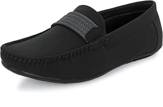 Centrino Loafer Shoes for Men | Shoes for Man Stylish | Slip-On Lightweight Moccasins with Cushioned Insole | Comfortable for Office & Casual Wear | Hand-Stitched Mens Shoes | Loafers for Man Premium (6546)