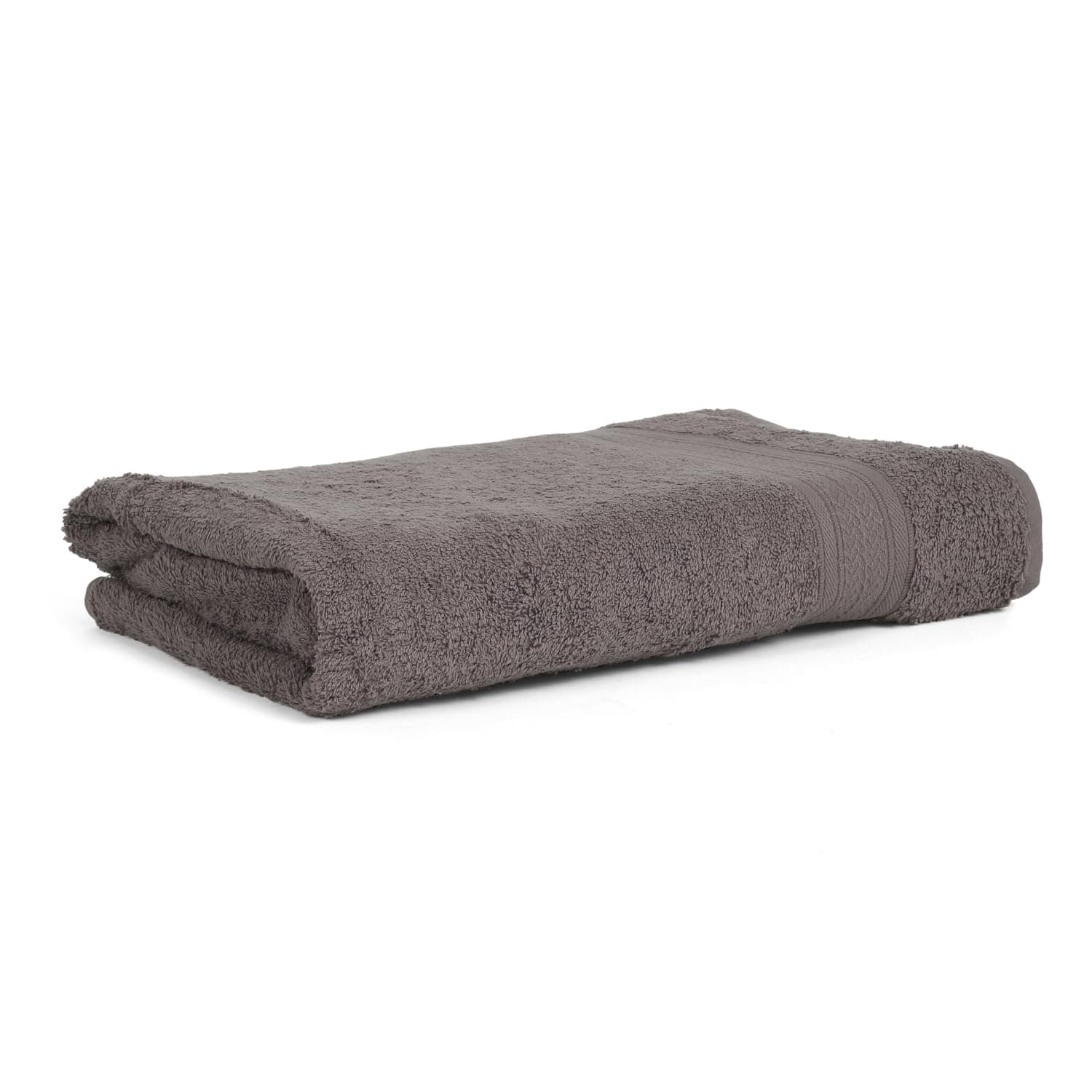 Arvind 100% Cotton Towels for Bath | Towels for Bath Large Size | 500 GSM Bath Towel - Soft & Absorbent | 1 Piece Bath Towel for Men/Women | Urban Comfort | 70 cm x 140 cm - Dark Grey
