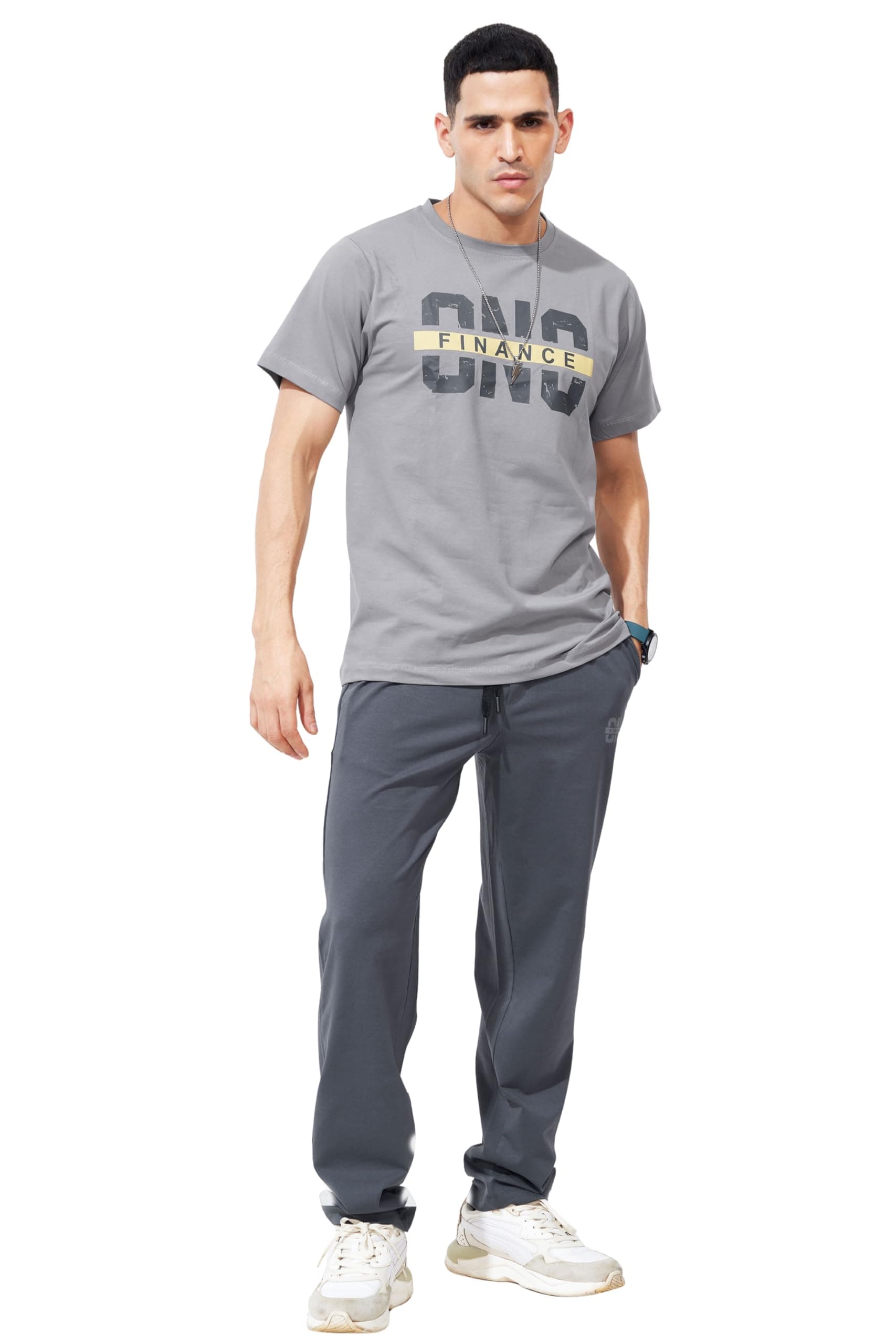 WEET Cotton T-Shirt and Pyjama Set for Men,Night Wear for Men,Men's Pyjama Set 159
