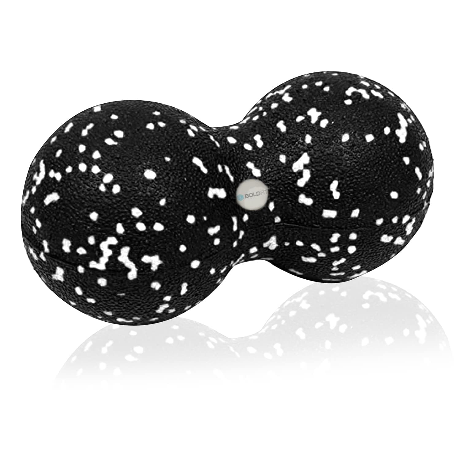 Boldfit Peanut Massage Ball for Physiotherapy Peanut Ball Massage Roller for Pain Relief Full Body Acupressure Ball for Foot, Hand, Back Tissue Massage Lacrosse Ball Massage for Recovery