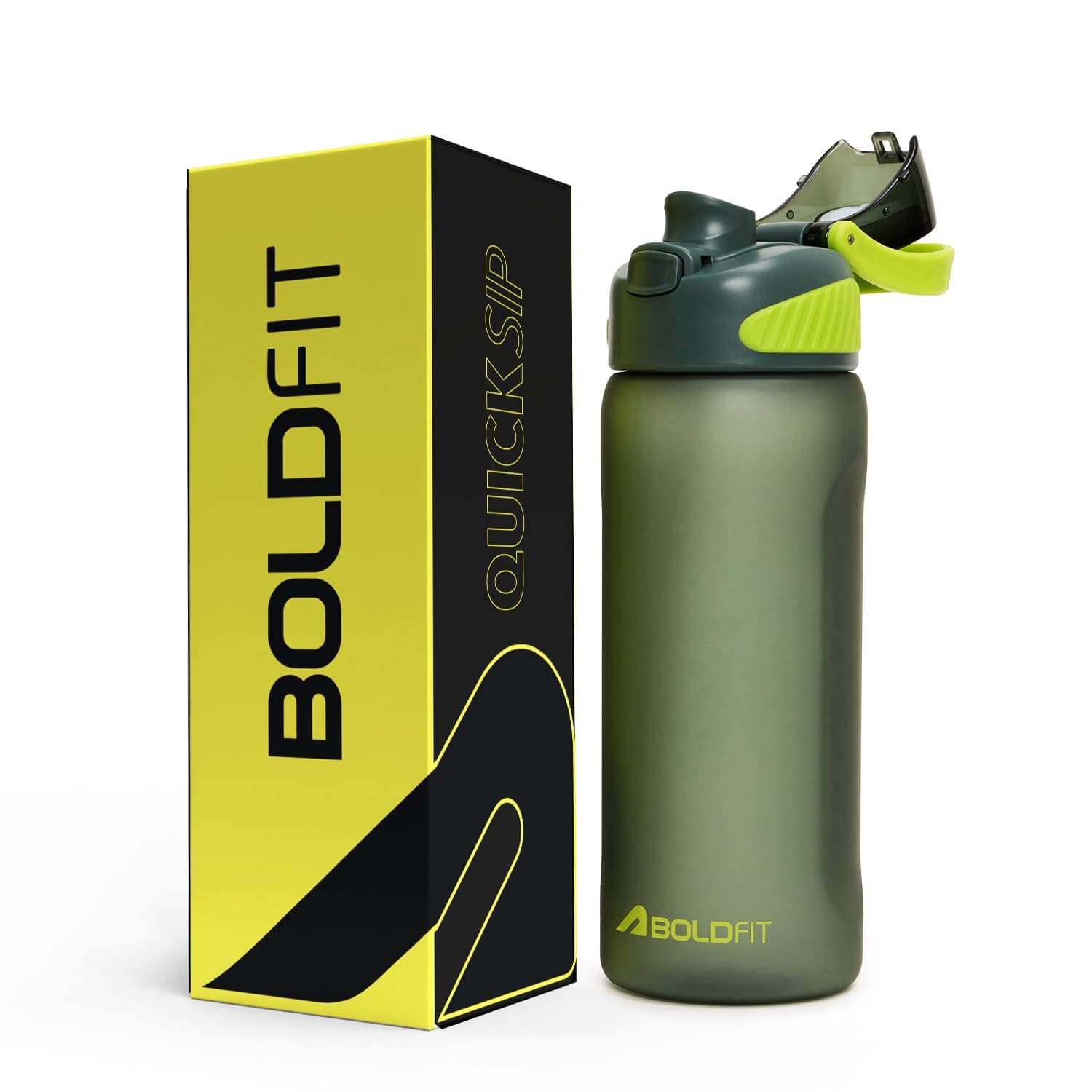 Boldfit Sipper Water Bottle for Adults & Kids 1L Plastic Sipper Bottle with Straw Leakproof BPA Free Reusable Drinking Bottle for Gym, School, Office, Sports, Cycling & Travel for Men Women Kids