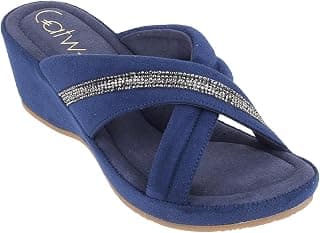 Catwalk Women's Suede Wedge Heel Platform Sandal