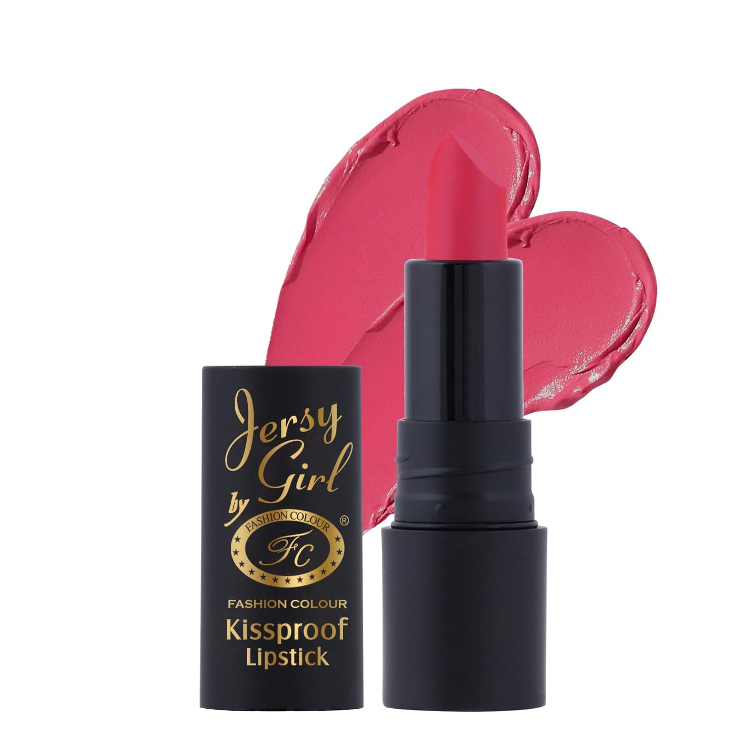 JERSEY GIRL BY FASHION COLOUR Kissproof Matte Lipstick| Lightweight & Longlasting | Matte Finish | Stay up to 12hrs | Available In Fab Shades | Highly Pigmented | Intense Colour, Moisturised Lips, Color Sensational Creamy Matte | (Lavender)