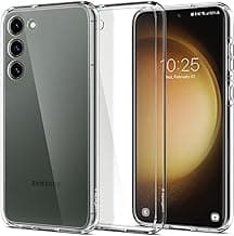 Spigen Ultra Hybrid | Samsung Galaxy S23 Case [Transparent] [Air Cushion Protection] Galaxy S23 Back Cover | TPU+PC - Crystal Clear