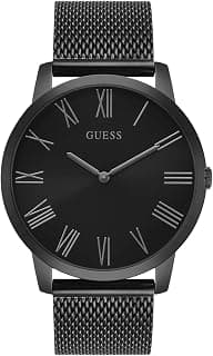 GUESS Round 44mm Black Dial Analog Men Watch - U1263G3M
