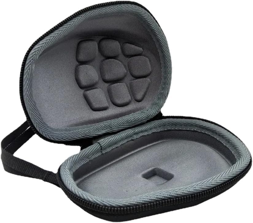 GadgetBite Hard Protective Case for Mouse, Compatible with Logitech MX Master 3 / 3S,Travel Pouch for Wireless,Storage Bag Organizer for Bluetooth Mouse (Black)