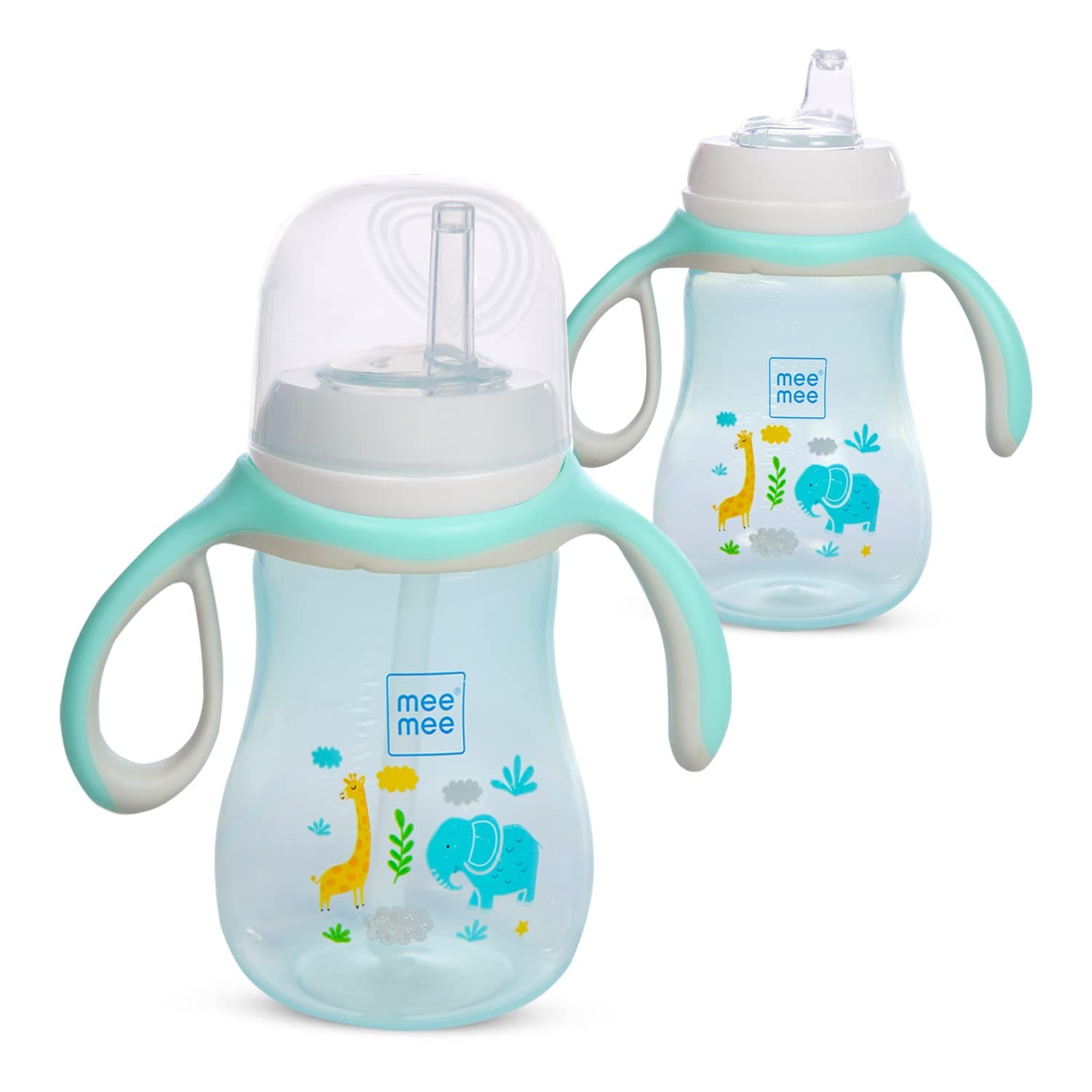 Mee Mee Bite Resistant Soft Spout Sipper Cup (240 ml, Blue)