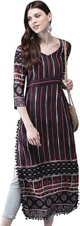 rytras Women Straight Kurta|Cotton|Regular Fit