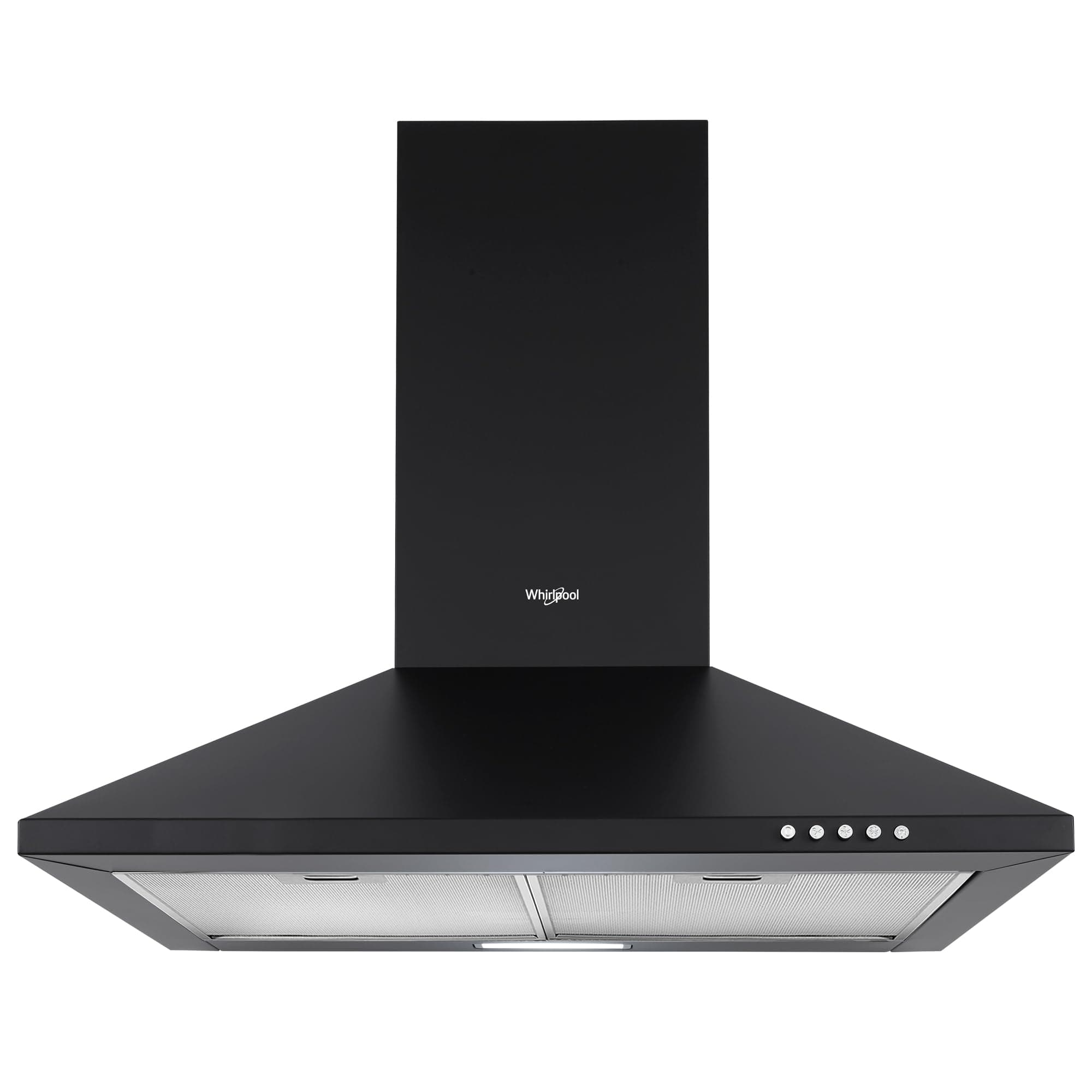 Whirlpool 60cm 900 m3/hr Cassette Filter Kitchen Chimney with 5 Years WARR on Motor | CLASSIC PLUS CF 60 BK HOOD | Black | 3 Speed Push Button Control