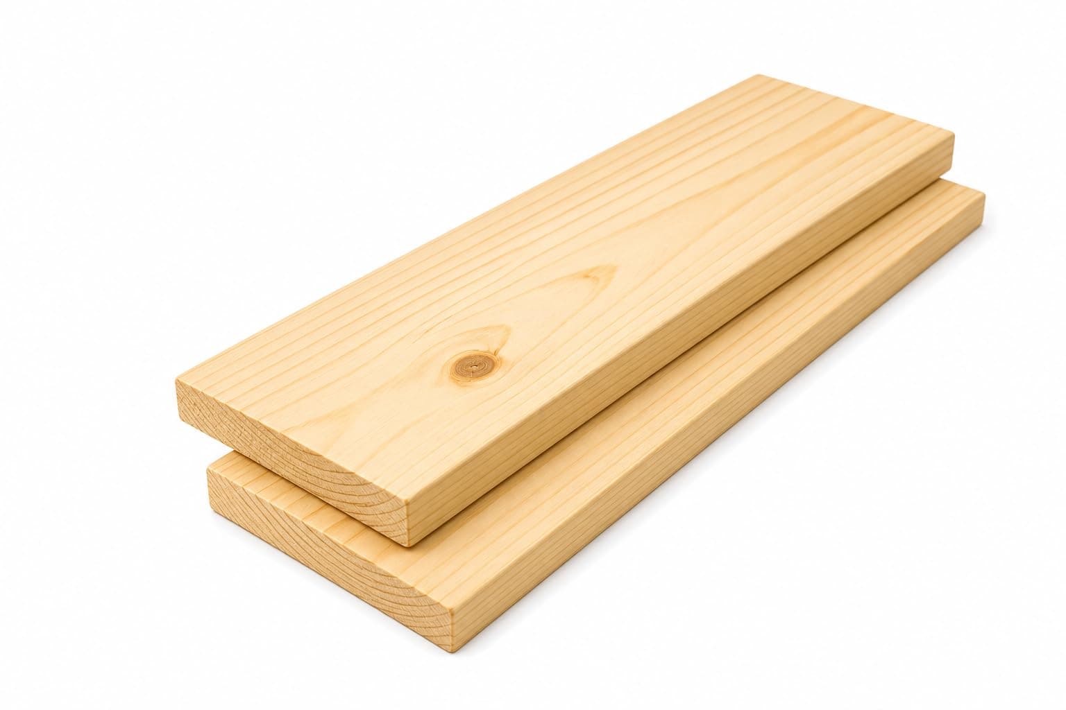 Pine Wood Planks | Wooden Planks for DIY, Craft Projects & Furniture, Pack of 2