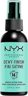 NYX Professional Makeup Long Lasting Makeup Setting Spray, Dewy Finish, 60ml