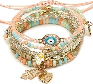 YouBella Jewellery for Women Evil Eye Bracelet for Girls and Women