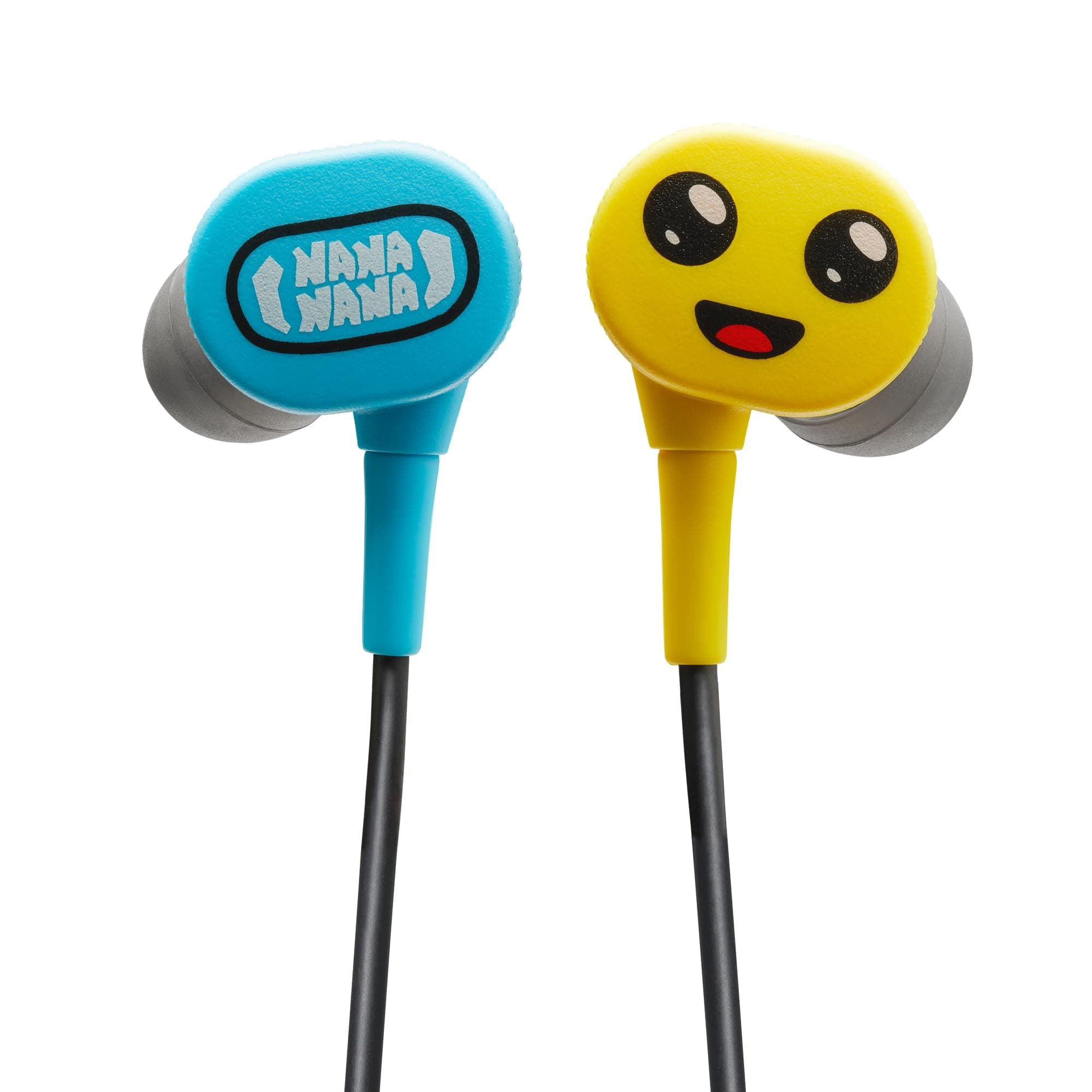PowerA Wired Earbuds for Nintendo Switch with Inline Mic, Bonus Virtual Item and Matching Peely Drawstring Bag Included, Fortnite Peely (Officially Licensed)