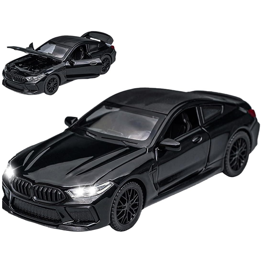 Wembley Metal Die Cast BMW Toy Car for Kids | 1:32 Scale Diecast Model Car Toy Vehicle with Openable Doors, Light & Engine Sound | Pull Back Action Realistic Collectibles Boys Toys