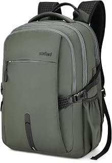 Safari Ronin 30L Formal Laptop Backpack Bag for Man & Women, Ideal for Office Use/School/College Boys and Girls, 3 Compartment Bags with Organizer, Trolley Sleeve, Front pockets, Dual USB Port