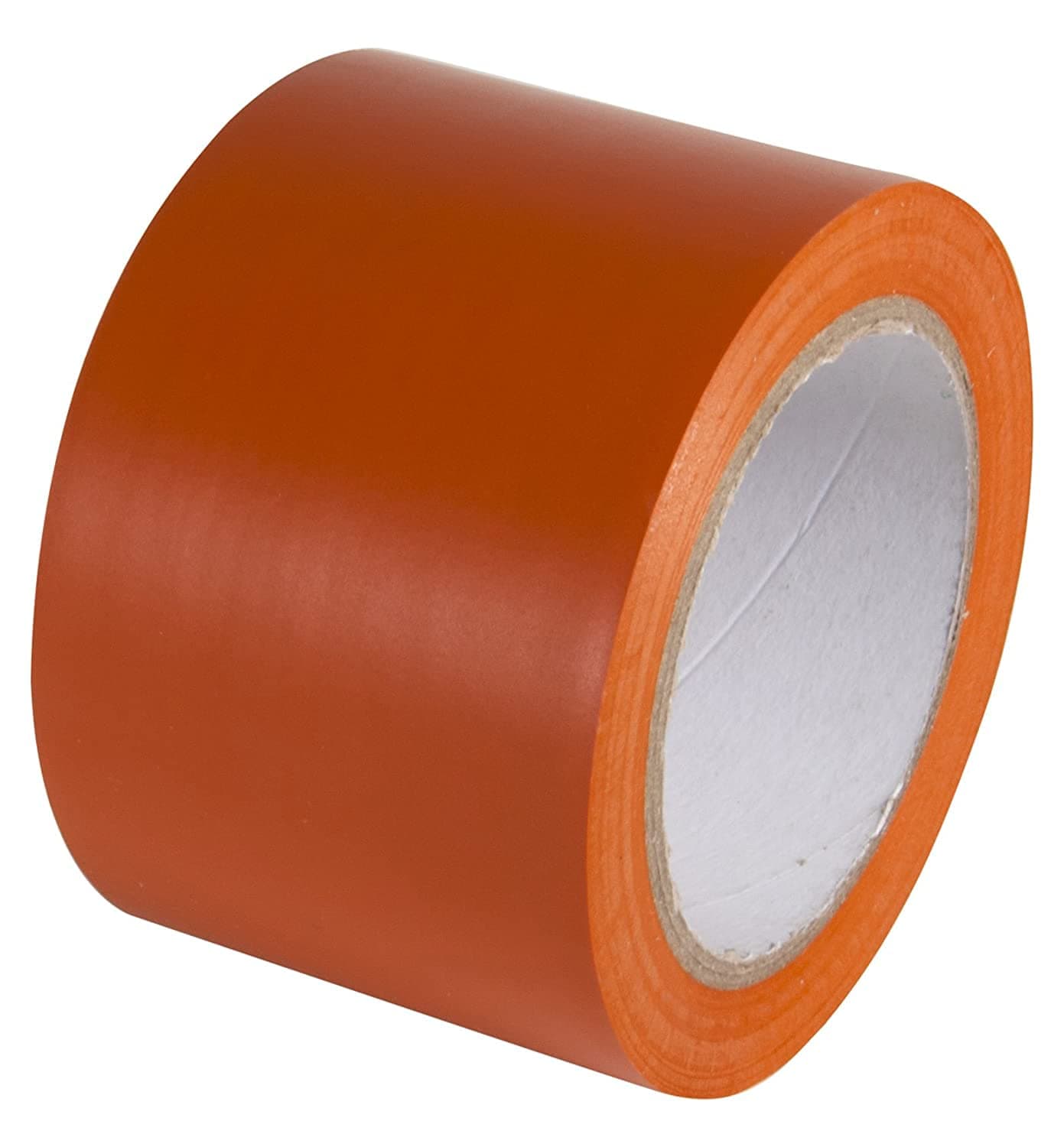 True-Ally PVC Floor Marking Tape Orange 3 inch/ 72 mm x 20 meters for Floor marking, Piping, Safety marking