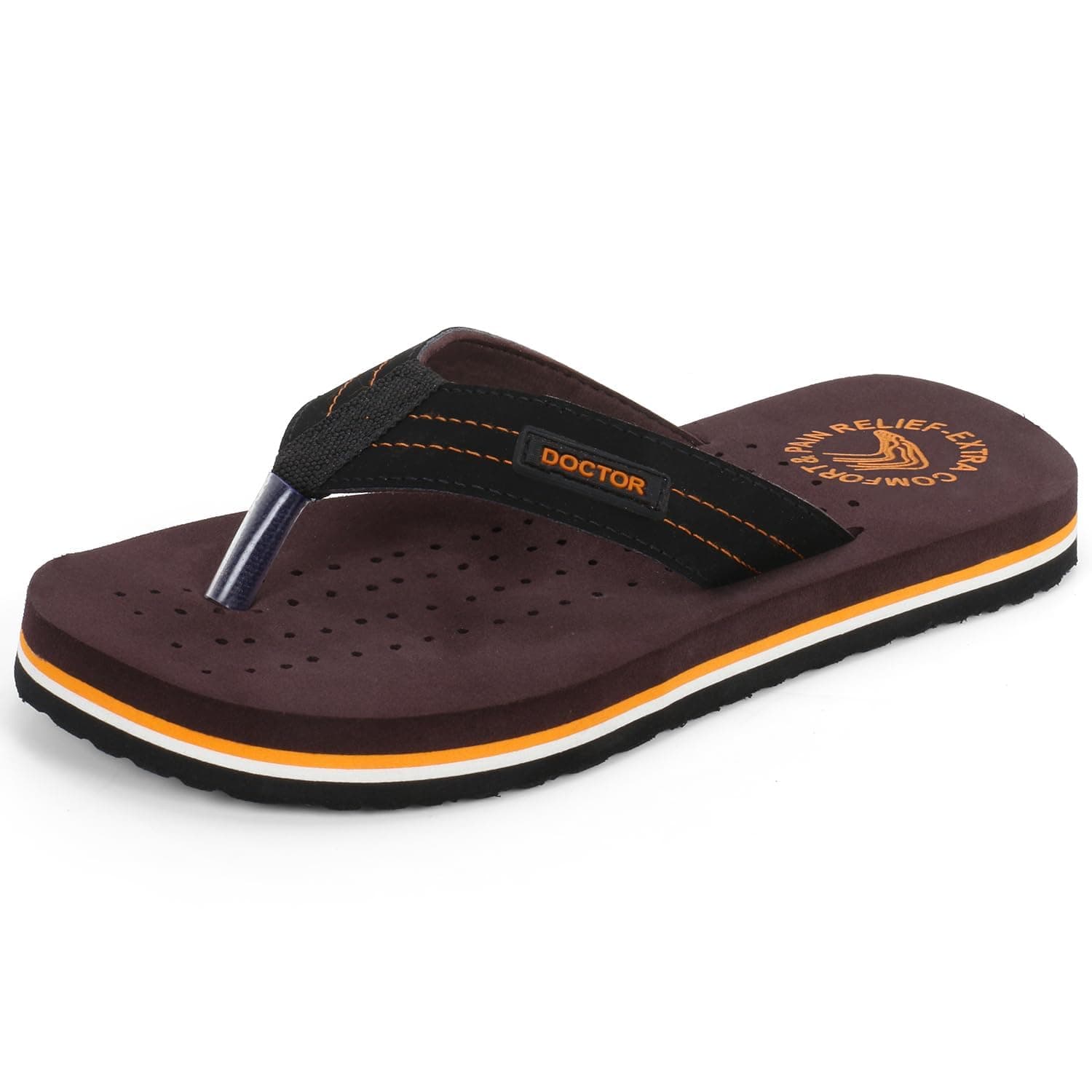 DOCTOR EXTRA SOFT Slipper Care Orthopaedic and Diabetic Comfort Doctor Slipper, Flip-Flop, Cushion, Slides and House Slipper for Men's and boys ULTRA SOFT D-28