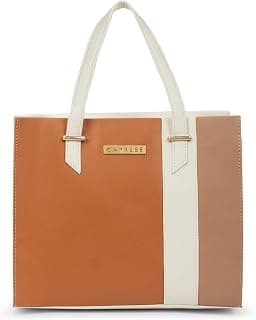 Caprese Deer Medium Satchel Bag for Women with Multiple Compartments, Adjustable & Detachable Strap | Versatile Shoulder, Crossbody & Handheld Bag for Work, Travel, and Everyday Use