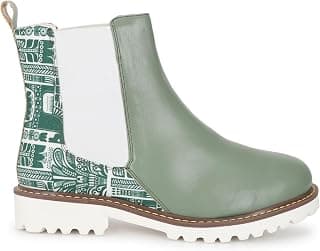 YOHO Women Printed Boots Stylish Comfortable Lightweight