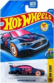 Hot Wheels Mercedes Benz Cla HW HW Euro Ages 3 and Up 181/250 (Blue)