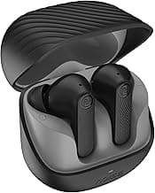 Noise Newly Launched Buds X2 in Ear Truly Wireless Earbuds with Massive 140H of Playtime, ANC (up to 32dB), Rubberised Finish, Dual Device Pairing, Dual EQ Modes, BT v5.3 (Ebony Black)