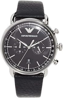 Emporio Armani Emporio Armani Aviator Analog Black Dial Men's Watch - AR11143