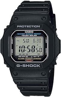 Casio G-Shock G-5600UE-1DR Digital Dial Black Resin Strap Men's Watch Tough Solar Shock Resistant G1166