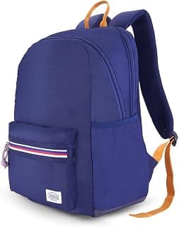 American Tourister Carter | 28L Backpack | 15.6" Laptop Bag | 2.5 Compartments | College & Office Backpack for Men and Women | Navy | 1 Year Global Warranty