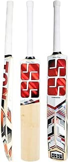 SS kw Master grade 5 kw Kashmir Willow Cricket Bat ( Size: Short Handle,Leather Ball ), Multicolour