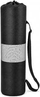 US FITNESS Yoga Mat Bag Cover for Men & Women | Anti Slip Exercise Mat for Yoga Workout Pilates Stretching & Fitness Training | Non Toxic Cushioned Workout Mat for Home Gym & Meditation