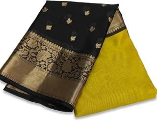 Generic Women's Premium Zari Work Silk Blend Saree
