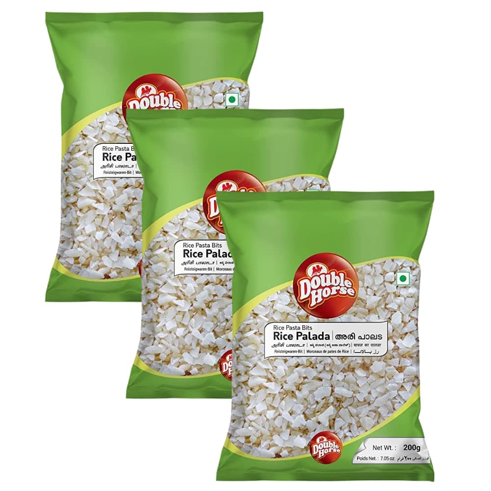 Double Horse Payasam | Rice Palada, Rice Pasta | Pack Of 3 X 200 Gram