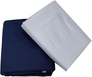 Raymond Trouser Shirt Fabric Combo Box (Grey Shirt - Blue Pant, Unstitched, All Weather Fabric)