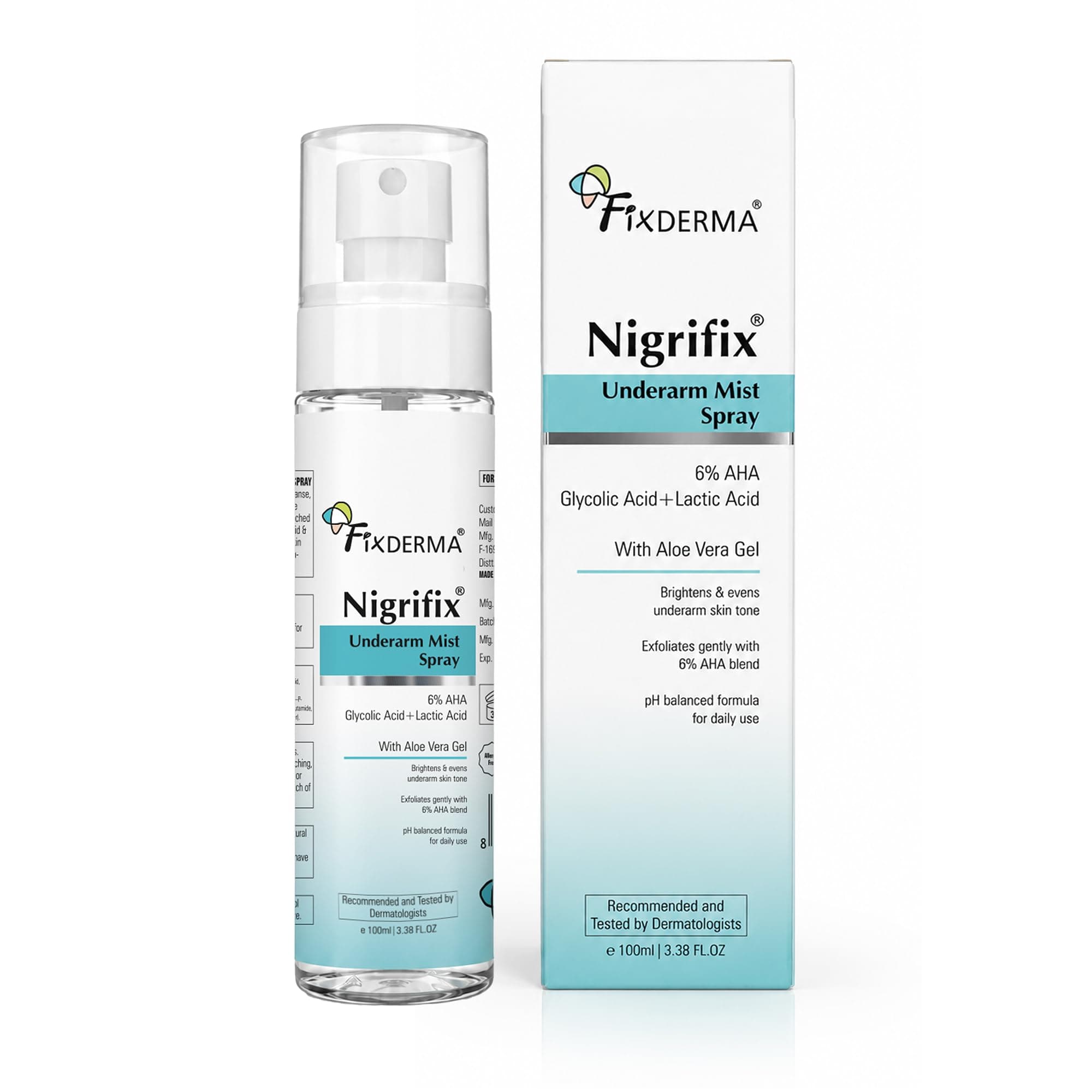 Fixderma Nigrifix Underarm Mist Spray For Dark Underarms Removal 100ml