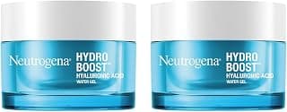 Neutrogena Hydro Boost Hyaluronic Acid Hydrating Water Gel Daily Face Moisturizer For All Skin Types, 50g (Pack of 2)