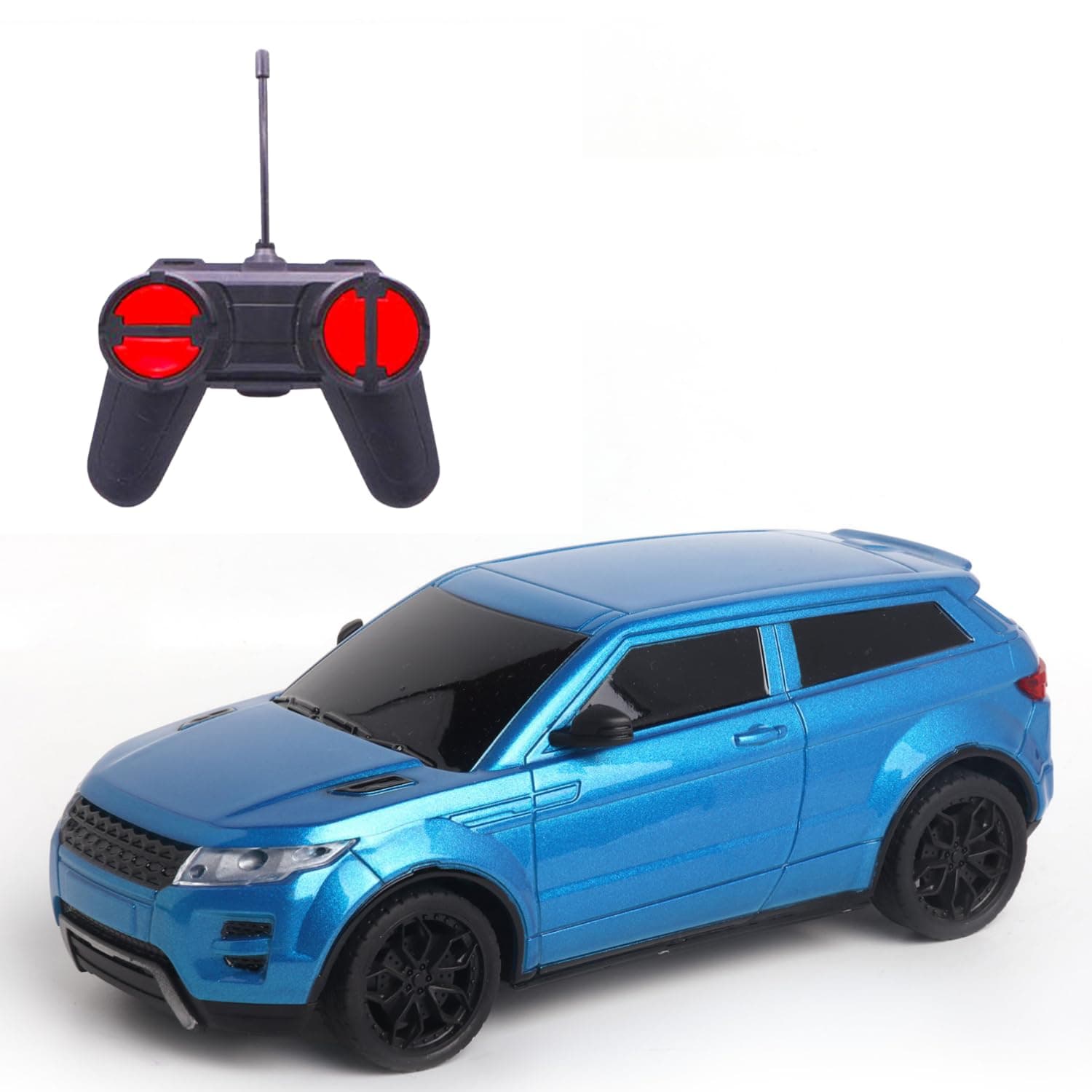 Frendo Remote Control Car for Kids |Rechargeable High Speed RC Car with Lithium Battery |Type-C Charging |LED Headlights |Blue
