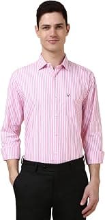Allen Solly Men Shirt, Cotton Blend, Regular Fit