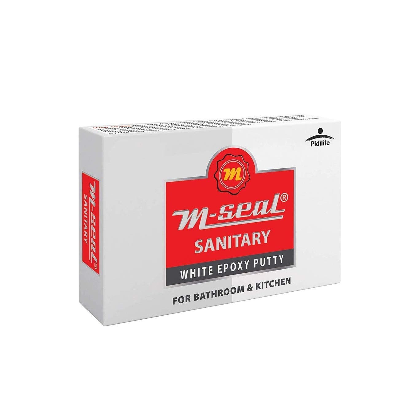 PIDILITE M-SEAL SANITARY White Putty for Plumbing, Auto Work - Pack of 5 (200 g Each)