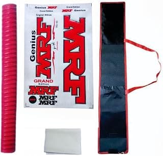 vk-18 new Edition 2026 u-01 Cricket bat Sticker Advanced Gum Glossy Shine with bat Grip+fiver Tape+bat Cover