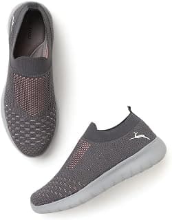 Marc Loire Women's Lightweight Athleisure Knitted Active Wear Slip-On Casual Shoes