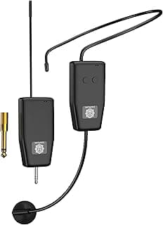 DIGIMORE Wireless Headset Microphone System | 150ft Range | 2400MHz Mic | 8Hrs Battery| Ideal for Speakers, PA System, Teachers, Tour Guides, Fitness Instructors, Meetings (D-342)