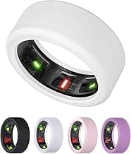 4 Pcs Smart Ring, Galaxy Ring, Protector Compatible, Silicone Ring Cover Working Out Accessories, Elastic Protector for Working Out, Multi