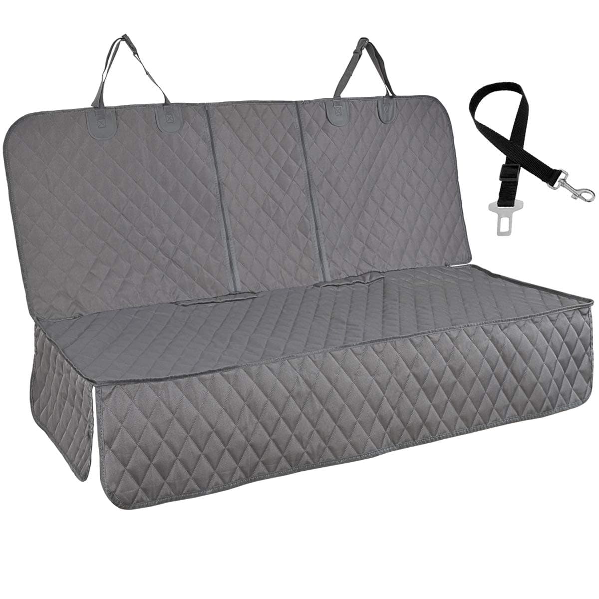 Honest Bench Dog Car Seat Covers with Side Flap,Dog seat Cover for Cars, Trucks, and Suv's - Waterpr