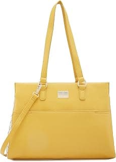 Caprese Shane Satchel Bag, Large | Sleek Solid Designed Shoulder Bag for Women with Adjustable Sling Strap | Easy Back Access Pocket & Spacious | Perfect for College & Office Use