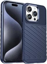 Amazon Brand - Solimo Shockproof Mobile Cover Compatible with Apple iPhone 15 Pro (360 Degree Protection | Protective Design | Anti-Scratch Tough Slim TPU Case), Blue