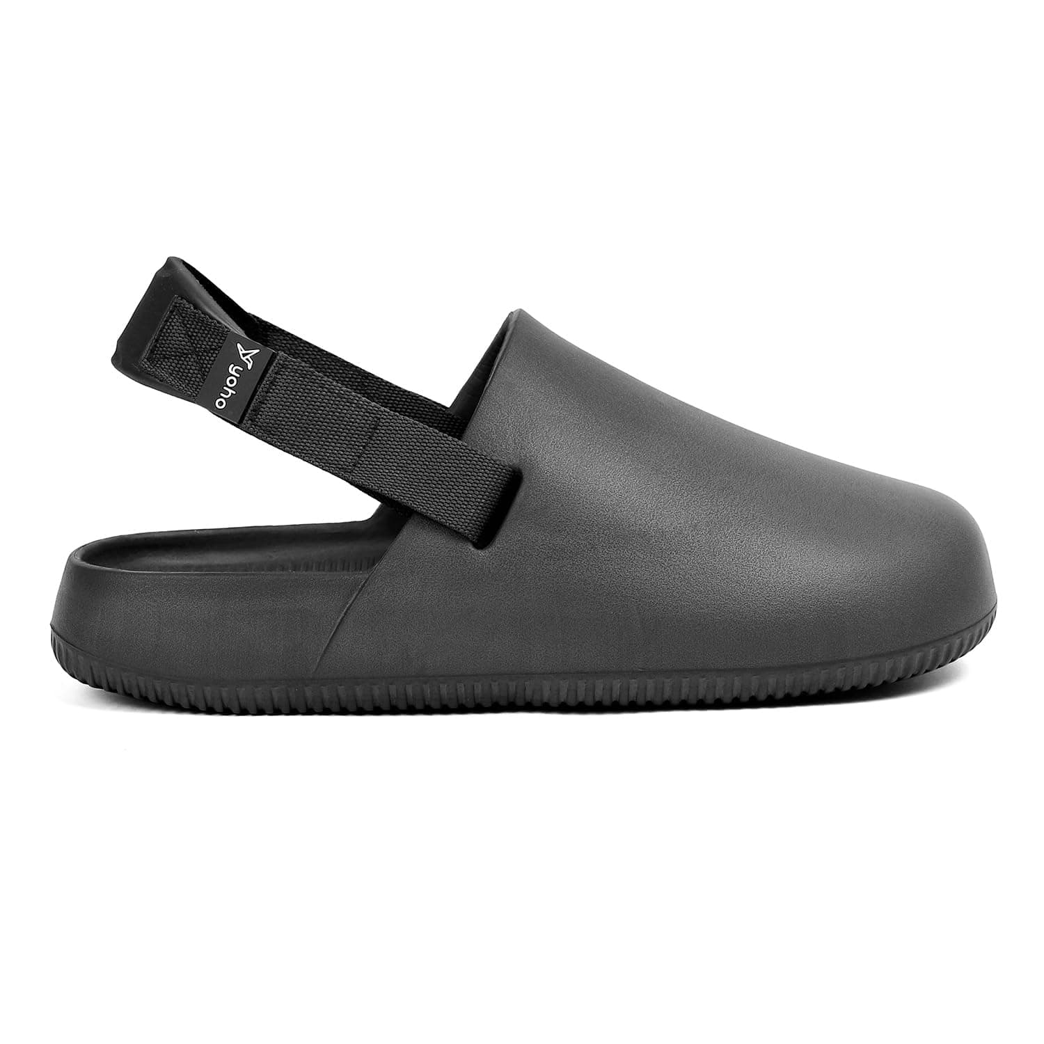 YOHO Glide Clog for Men | Mule Shape Clogs with Adjustable Straps | Lightweight Cushioned Sandals for Everyday Use | Waterproof Monsoon Footwear & Rain Shoes